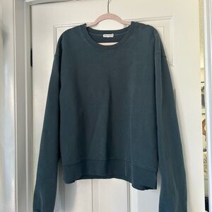 Good American Dark Teal Sweatshirt